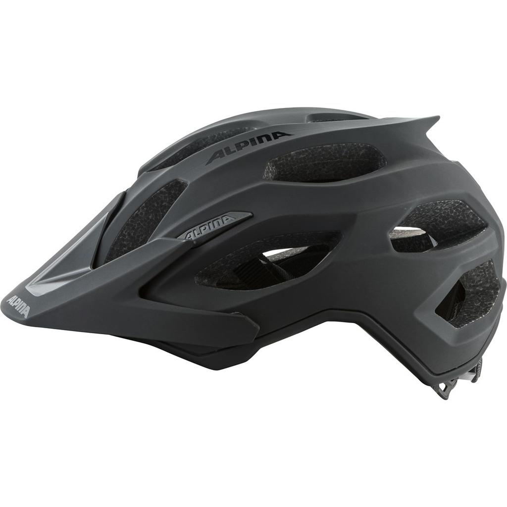 Alpina Carapax 2.0 Row Helmet, Matt Black, 52-57