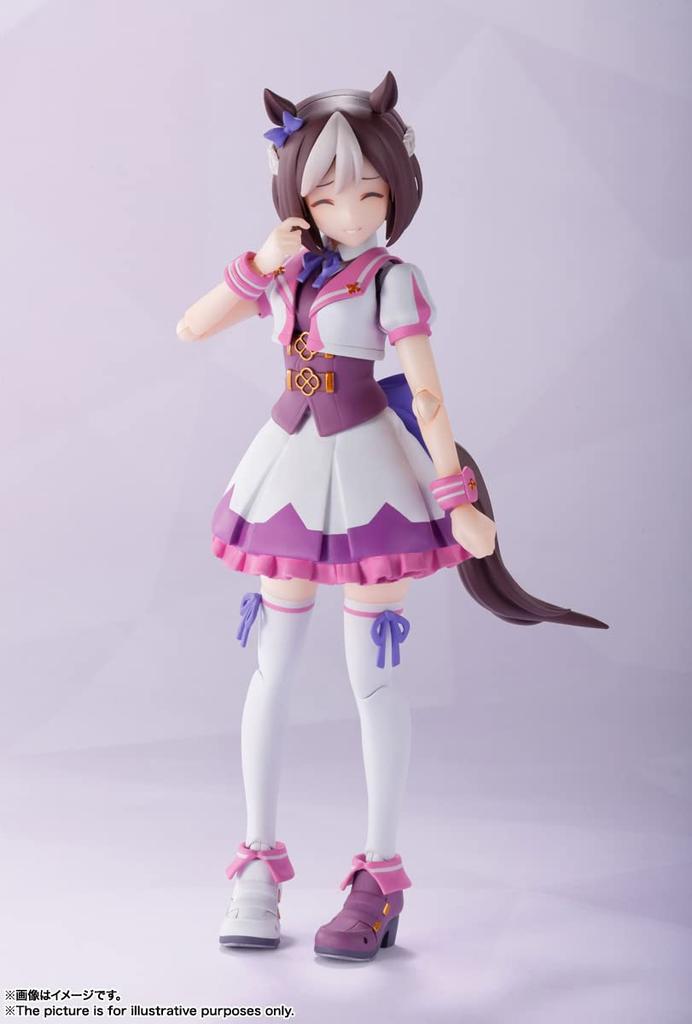 TAMASHII NATIONS Uma Musume Pretty Derby Special Week 130 мм окрашенная подвижная фигурка SHFiguarts приблизительно. ПВХ и АБС