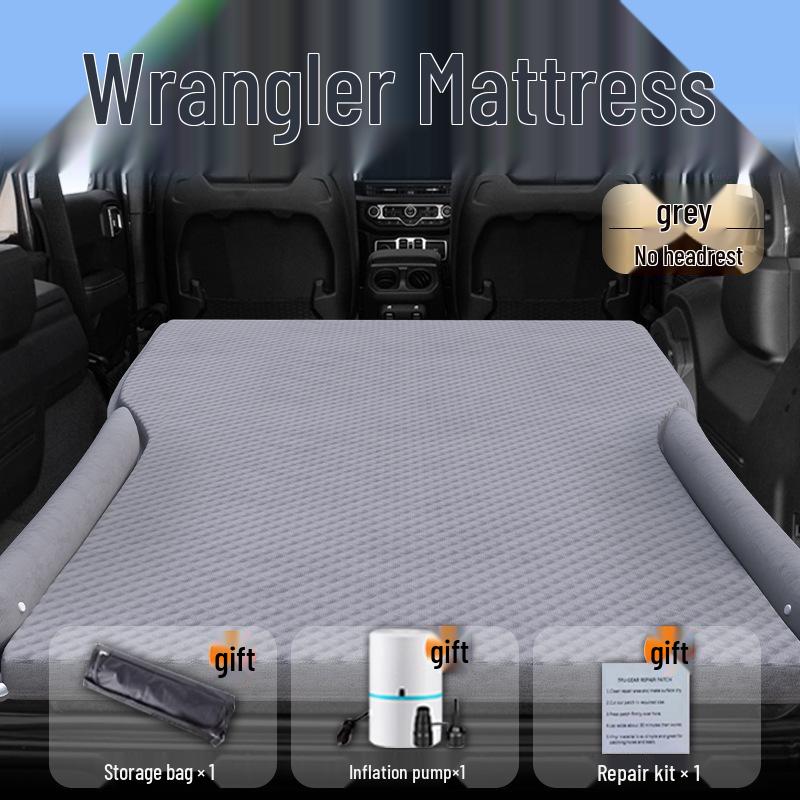 Надувной матрас для автомобиля Jeep Wrangler: Надувной матрас в багажник и на заднее сиденье для сна