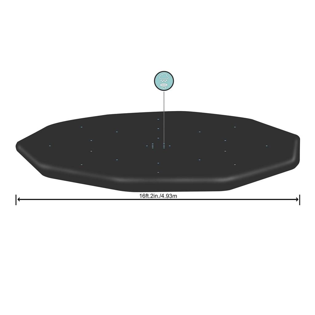 Cover For The 488 Cm Bestway 58249 Frame Pool