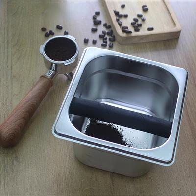Контейнер для отходов эспрессо Coffee Knock Box для бариста, противоскользящий контейнер для отходов эспрессо, контейнер для отходов от кофемолки, ведро для кофейной гущи