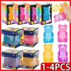 1-4 шт. Neadoh Nice Cube Антистресс Фиджет Игрушка для Расслабления Гель Высокой Плотности Nice Cube для Сенсорного Успокоения Игрушки Подарок для Взрослых
