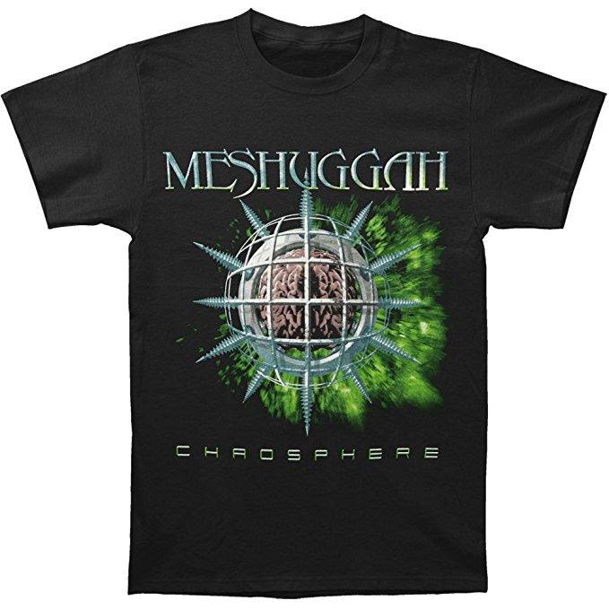 Meshuggah Chaosphere T-Shirt Short Sleeve Cotton Black Men S to 2345XL BE658 Unisex T-Shirt
