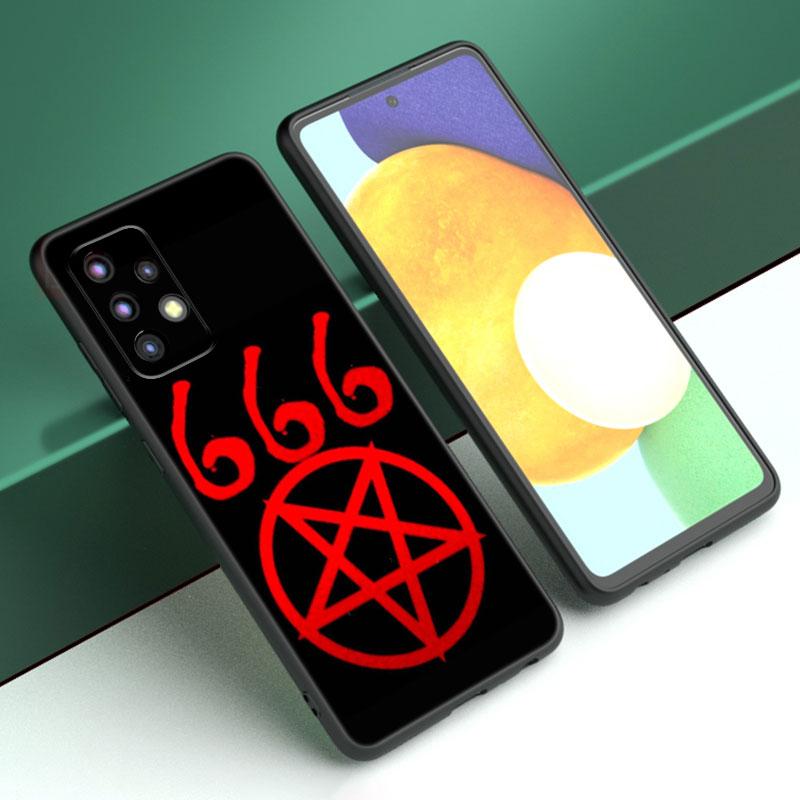 Чехол с демоническим сатанинским страшным черепом для Samsung A21 A30 A50 A52 S A13 A14 A22 A23 A32 A53 A73 5G A11 A12 A31 A33 A51 A70 A71 A72