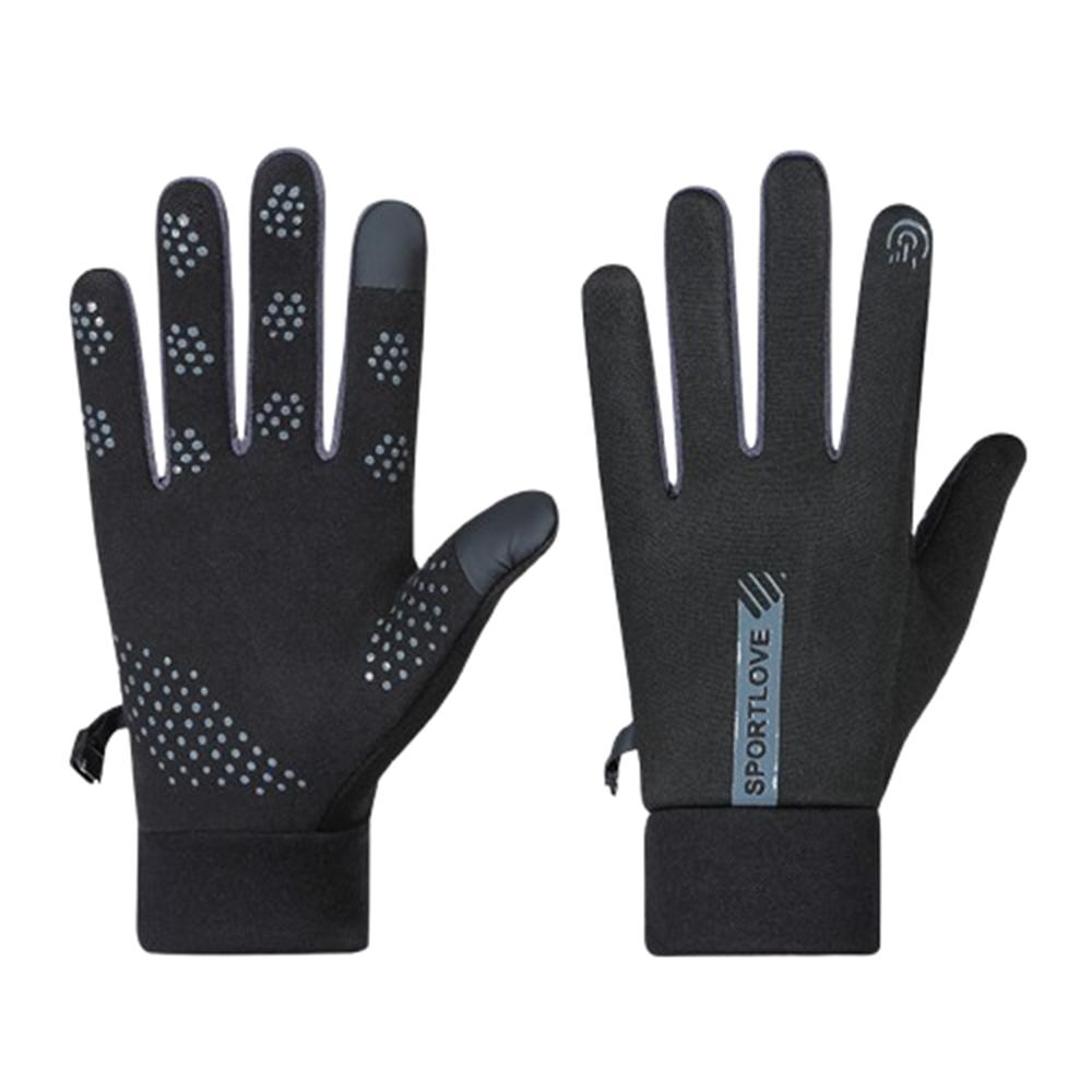 Windproof Winter Gloves Thermal Fleece Outdoor Riding Mittens Gift Full Finger Gloves Motorcycle