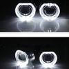 Car LED Headlight Decorative Cover High-Brightness Heat-Resistant Anti-glare Universal Easy To Install Car Light Accessories