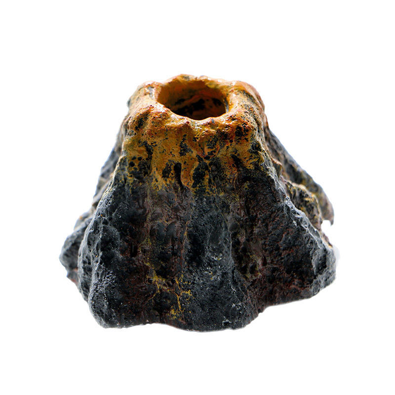 1 шт. нежный воздушный пузырьковый камень кислородный насос украшение для аквариума декор в форме вулкана праздничный подарок