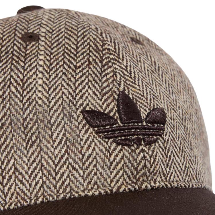 adidas Кепка-утка с логотипом Originals Хлопок Унисекс Коричневый KX1649
