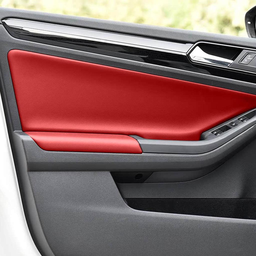 Volkswagen Jetta Sagitar (2015-2018) Interior Door Panel & Armrest Leather Upgrade