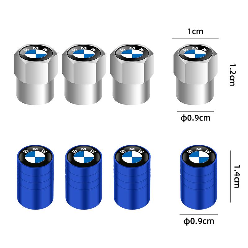 4Pcs Car Wheel Tire Valve Stem Cap Auto Air Stem Cover Auto Accessories for BMW M E90 E91 E92 E93 M3 E60 E61 F10 F07 M5 E63 E64
