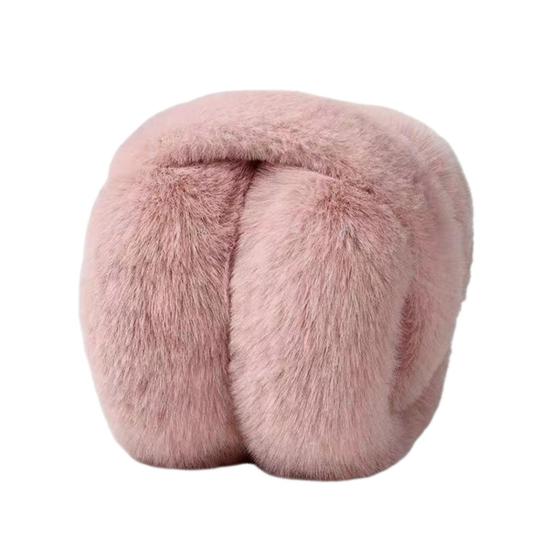 Женские зимние наушники, толстые плюшевые наушники для защиты ушей, ветрозащитные, складные, противоскользящие, для езды на работу, катания на лыжах, наушники с повязкой на голову