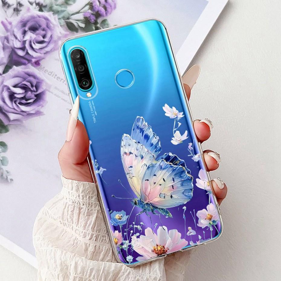 Милый чехол с рисунком для Huawei P30 Lite / P30 Pro / P30 Мягкий силиконовый ТПУ задняя крышка Чехлы для Huawei P30Lite P 30 P30Pro