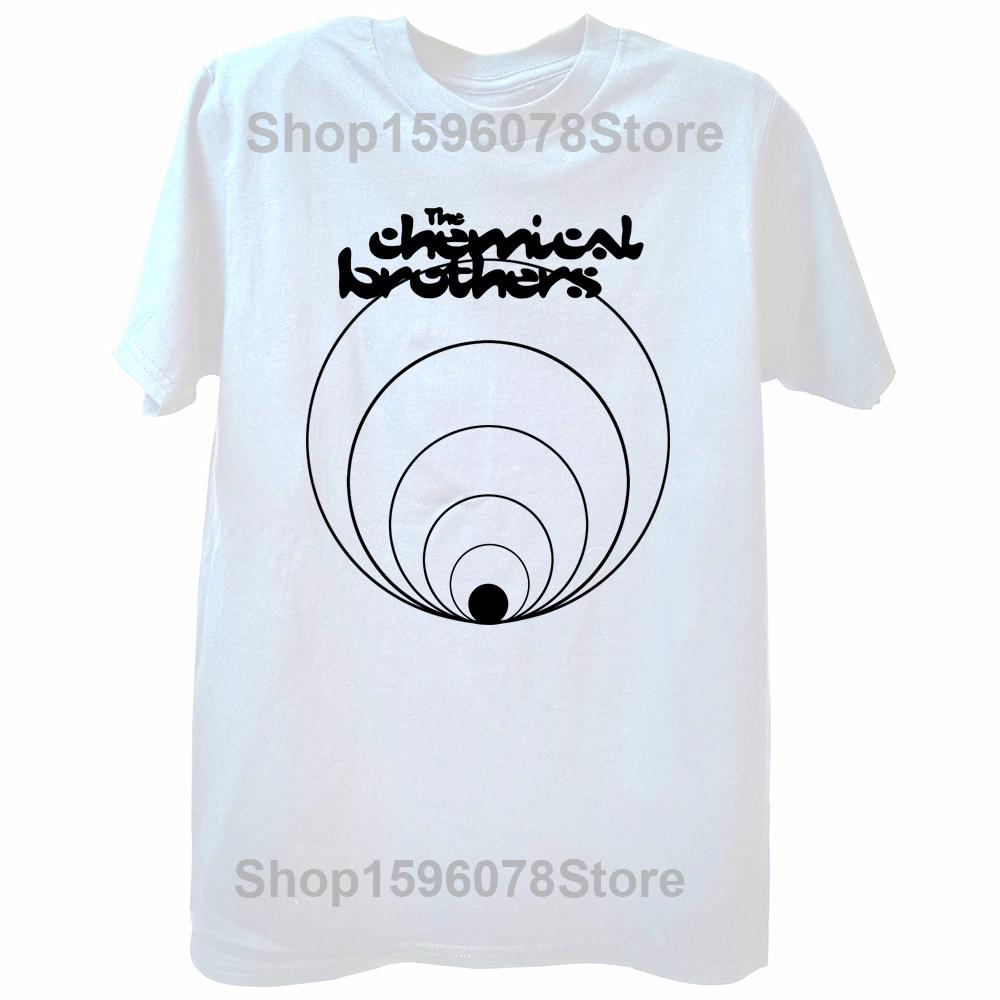 Смешные футболки The Chemical Brothers Летняя музыка Хип-хоп Графическая Уличная одежда Футболка с коротким рукавом Подарки на день рождения Мужская одежда