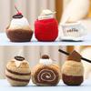 Cookie Cupcake Cake Dessert Pendant Afternoon Tea Series Dessert Plush Keychain Kids Toy
