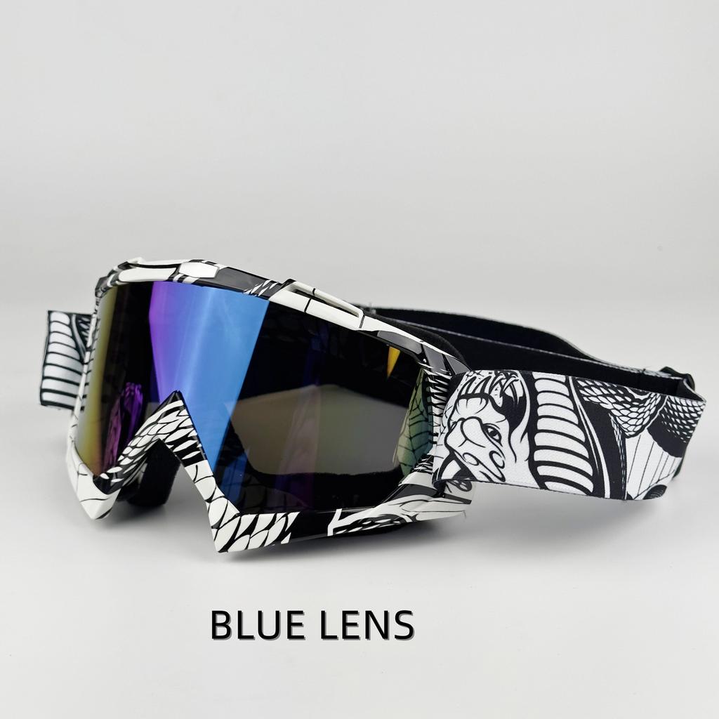 Мотоциклетные очки Велосипедные очки Очки для езды на открытом воздухе Внедорожные лыжи Спорт MX ATV Dirt Bike Гоночные очки Очки для мотокросса Велосипед Google