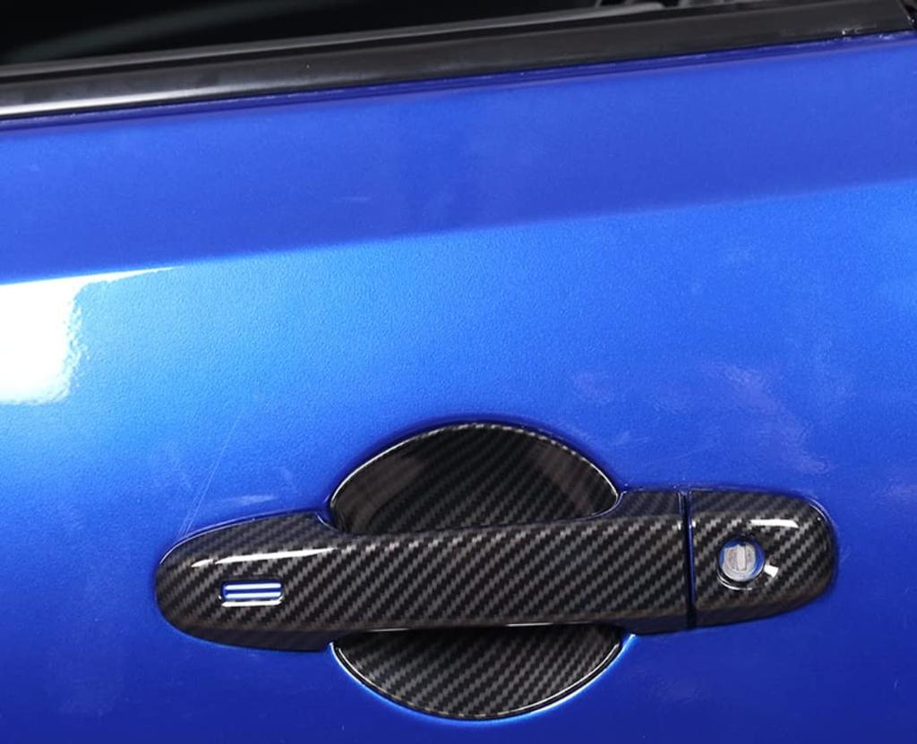 Compatible with Toyota First Generation ZN6 Improved Door Handle Car Accessory Aftermarket Product [Hayasi Car] 86, Type, Model, 2016-2021, Cover,