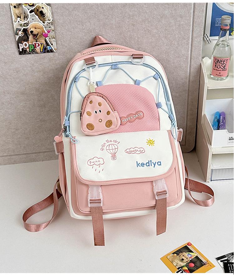 Симпатичный рюкзак для студентов колледжа и старшеклассников, легкий рюкзак большой вместимости, японский рюкзак для свежей девушки