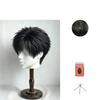 He Wei's Anime-Inspired Short Straight Wig: Full-Head Style for Everyday Performances and Photo Shoots