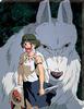 Jigsaw Puzzle Art Board Jigsaw Princess Mononoke Moro and San 366 Pieces (ATB-59)