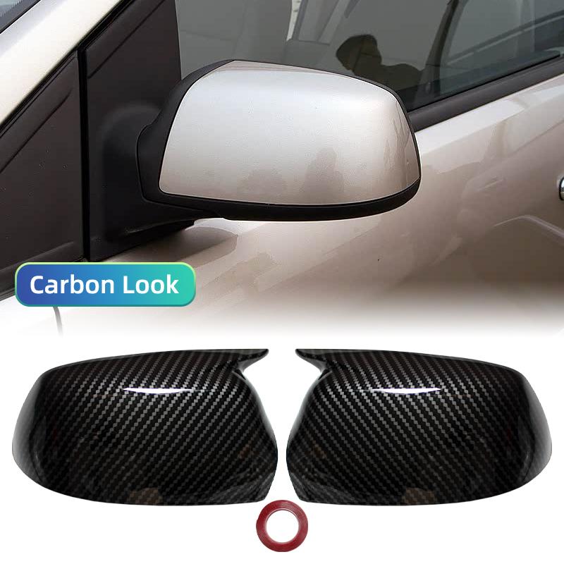 Для Ford Focus MK2 2005 2006 2007 2008 Автомобильная Замена Накладка Зеркала Заднего Вида Бокового Зеркала Колпачок Крыла Внешний Корпус Дверной Ободок