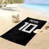 Football Star Messi Beach Towel, Lightweight Beach Towel, Tropical Style, Ideal Holiday Gift For Family