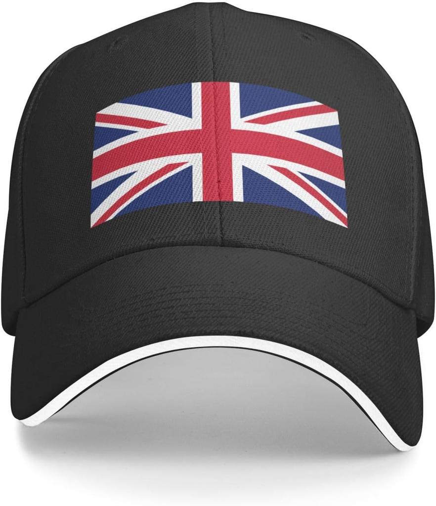 Великобритания Флаг Великобритании Snapback Кепка Смешная Кепка Регулируемая Бейсболка Унисекс Спортивная Кепка