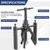 Auto Removal Tool Wheel Inner Bearing Puller Three-Claw Bearing Puller Tool Gear Puller Car Repair Inner Shaft  Removal Tool