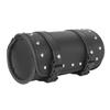 Universal Brown/ Black Motorcycle Tool Bag Front Fork Handlebar Saddlebag Roll Barrel Racing Tail Barrel Storage Accessories