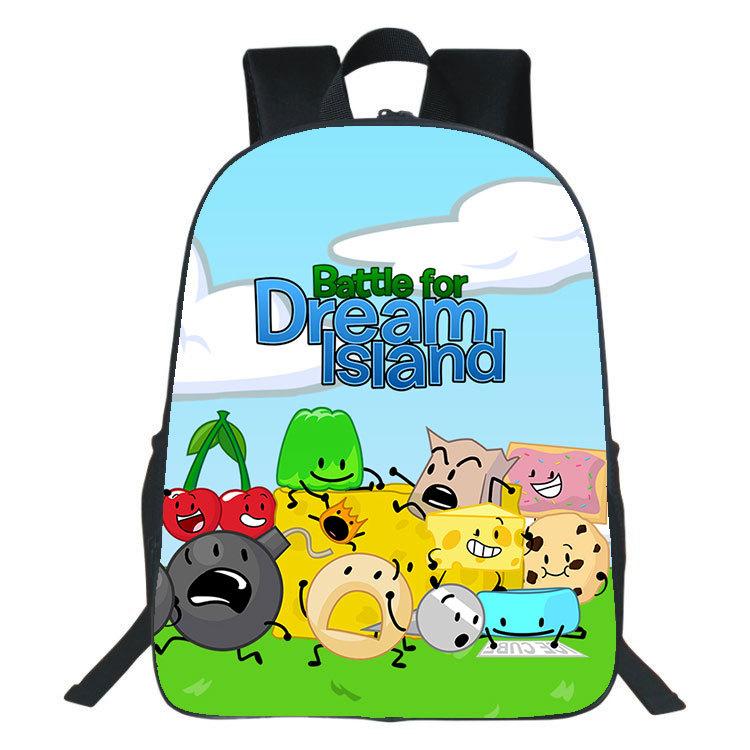 Школьный рюкзак Battle Backpack для Dream Island с принтом