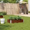 Plant Box Brown 100x50 cm Solid Pine Wood