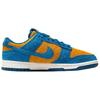 Nike Dunk Износостойкие Низкие кеды для скейтборда Женские Синие Оранжевые IH7648-700