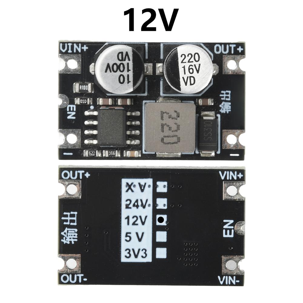 DC 6-80V to 3.3V5V12V1.2A Output High Power DC Power Supply Module Low Ripple High Conversion