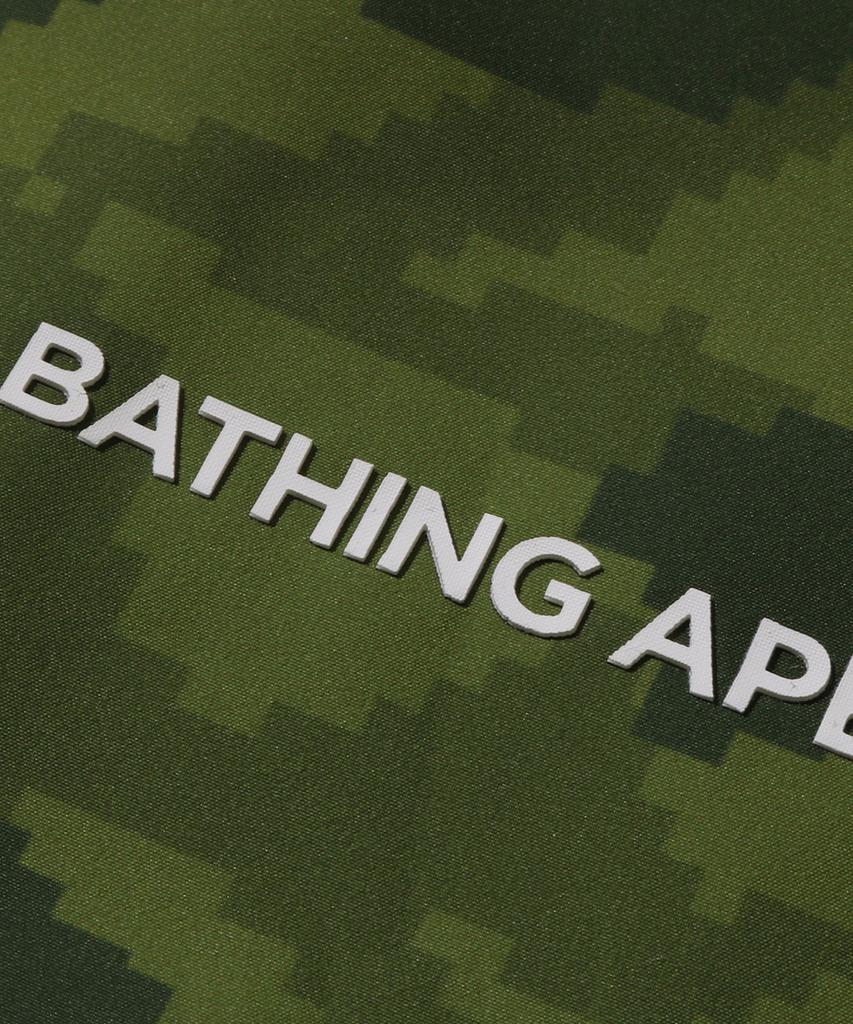 Bape Худи с камуфляжем «Мульти Пиксель» (M) зеленый
