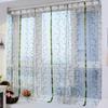 1PC Bedroom Window Screen Polyester Floating Curtain Curtain Window Curtain Bathroom Pastoral Style