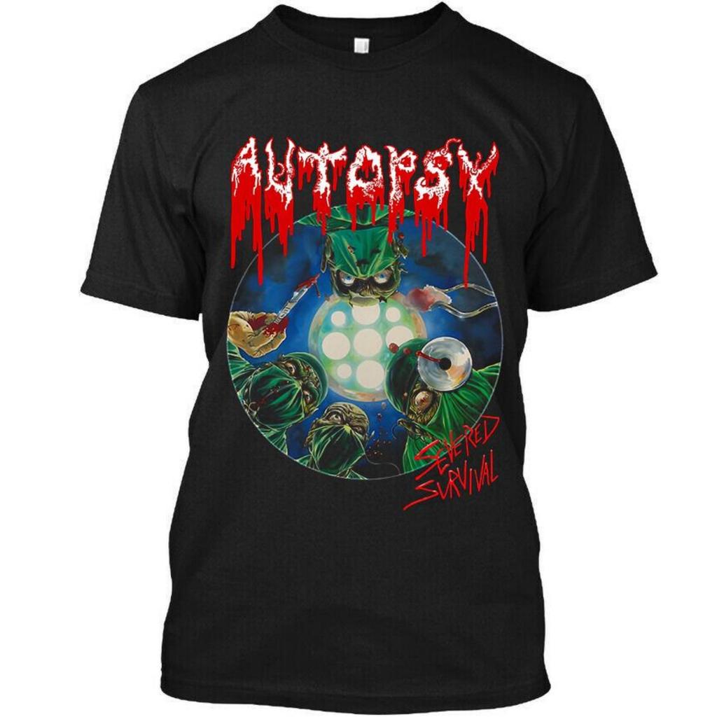 НОВЫЙ Autopsy Severed Survival Американская Смертельная Музыка Графический Винтажный Футболка Унисекс Футболка