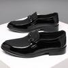 Весенние кожаные туфли мужские деловые туфли большого размера, универсальные мужские туфли корейской версии, универсальные повседневные свадебные туфли