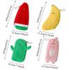 Watermelon Banana Animal Stationery Bag Plush Korean Style Pencil Case  Children