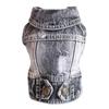 Denim Dog Clothes Cowboy Pet Dog Coat Puppy Clothing For Small Dogs Jeans Jacket Dog Cat Vest Coat