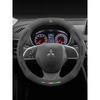Для Outlander Pajero Asx Colt Lancer EX Evolution X L200 Triton RALLIART Автомобильная замшевая карбоновая накладка на руль