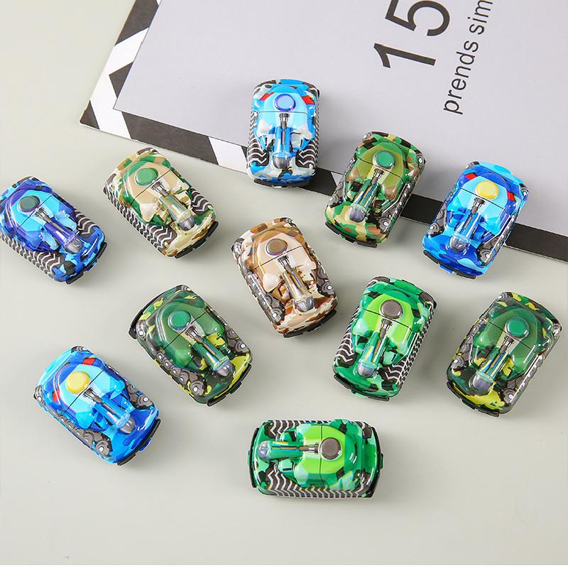 Simulation Inertia Mini Colorful Tank Children Toys For Kid Entertainment