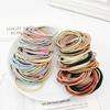 100Pcs Women Girls Hair Rubber Bands Hair Tie Ropes Elastic Hairband Ponytail Holders Headbands Scrunchies