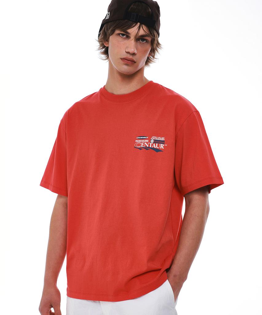 CENTAUR.KR Centaur Freedom T-Shirt_Red