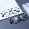 Reading Glasses Vintage Bridge Large Square Frame Hyperopia Glasses Women Ultralight Blue Light Computer Glasses +1.0~+4.0