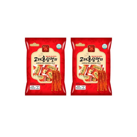 Конфеты Ilkwang Confectionery Korea с красным женьшенем, 280 г (3 варианта)