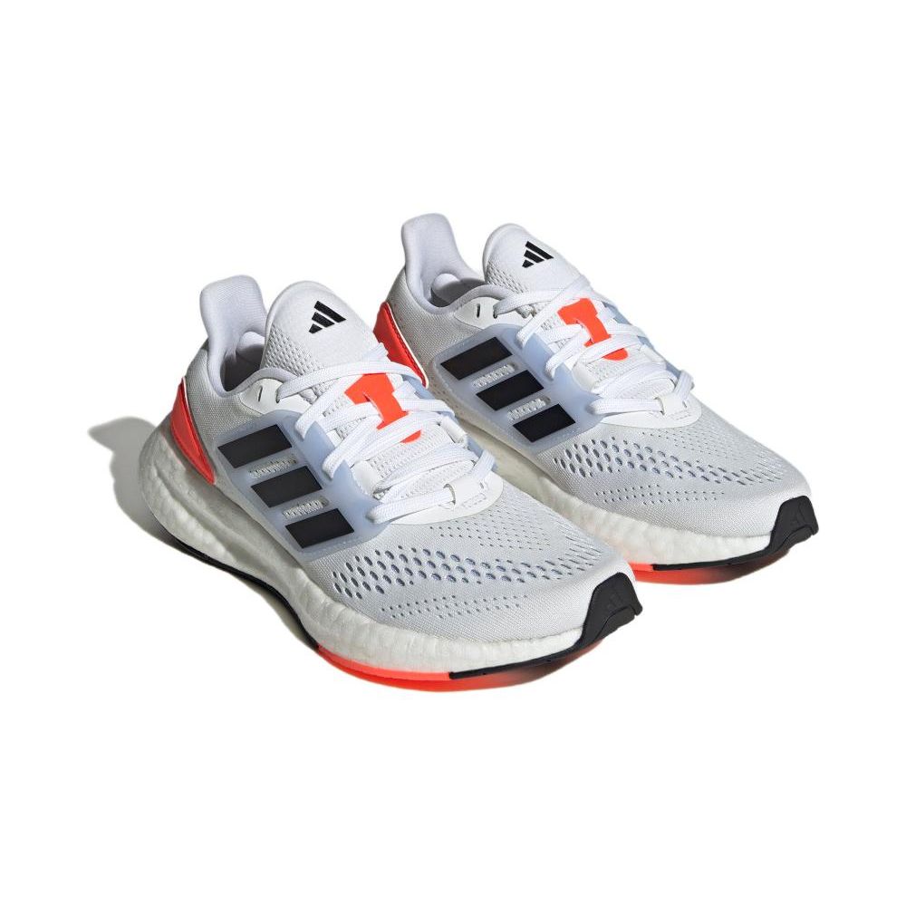 Adidas Pureboost 22 Low Top Kids Running Shoes Kids Running Shoes Gray Black GZ2596