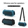 New Bluetooth Speaker Case with Strap Protective Cover Case Soft Silicone Cover Skin for JBL Charge 5/Wi-Fi Speaker Accessories