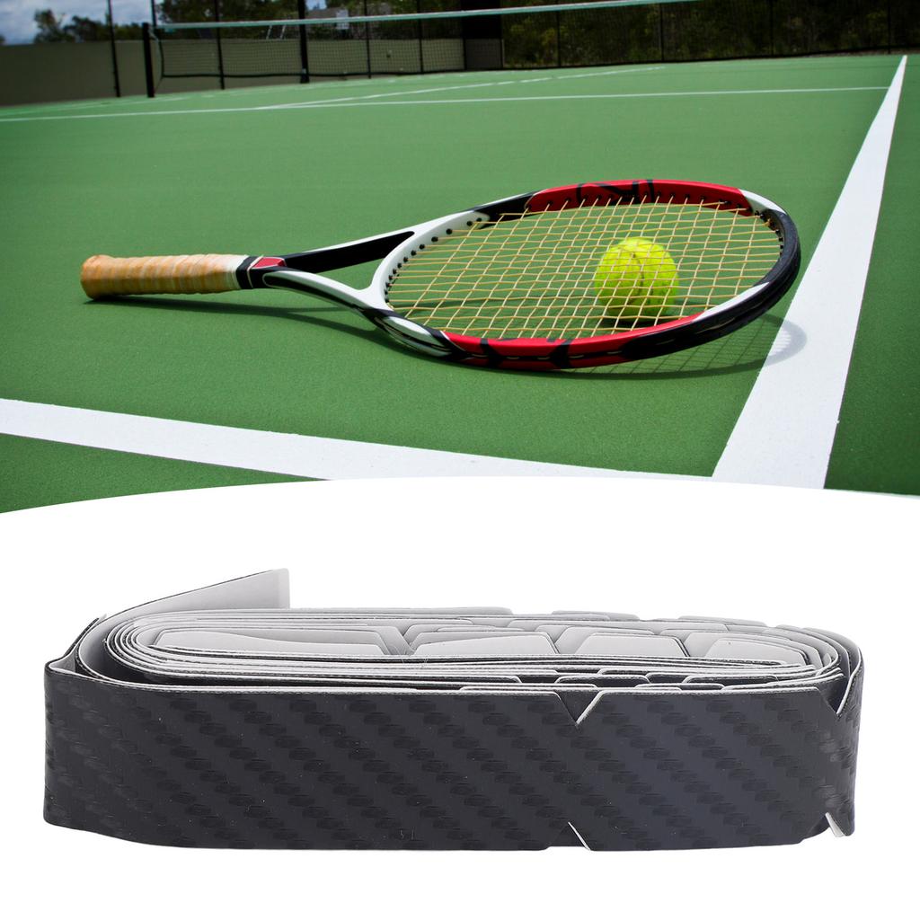 2pcs Racket Edge Protective Tape Anti Scratch PU Sawtooth Border Sport Paddle Head Edge Guard for Accessory
