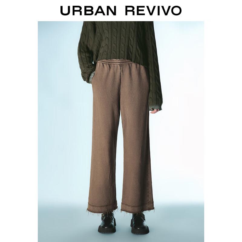Women's Retro Washed Wide-Leg Pants