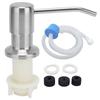 Extension Tube 3.94ft Soap Pump Head Kit Silicone Tube Built-In Soap Dispenser  Countertop