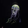 Creative simulation luminous mini jellyfish aquarium decorative fish tank underwater luminous landscape home decoration